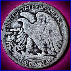 True Fine 1921-S Walking Liberty Half Dollar Coin RARE IN ALL GRADES
