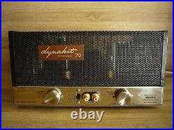 Tube amplifier Dynaco Dynakit ST-70. All tubes are new