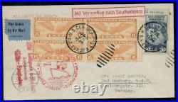 UNITED STATES, 1934, Catapult Flight to Germany, all proper marking, VF
