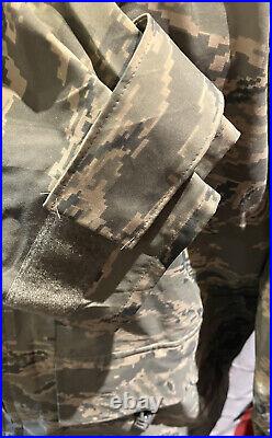 USAF Issue ABU Camouflage Gore-Tex Waterproof All Purpose Environmental Parka