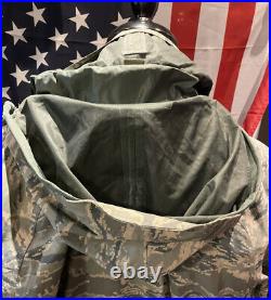USAF Issue ABU Camouflage Gore-Tex Waterproof All Purpose Environmental Parka