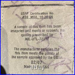 USAF Issue ABU Camouflage Gore-Tex Waterproof All Purpose Environmental Parka