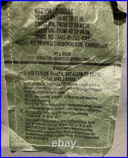 USAF Issue ABU Camouflage Gore-Tex Waterproof All Purpose Environmental Parka