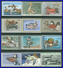 USA 1976-2005. Scott #RW43-72 Complete. All P. O. Fresh & VF, MNH. Face $345.00