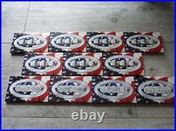 USA All 50 State + 6 Territories Quarters Complete Collection Platinum Refined