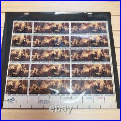 USA Bicentennial Stamp Sheet 50 State Flags 1976 Unused Collectible USA Bicentennial Stamp Sheet 50 State Flags 1976 Unused Collectible