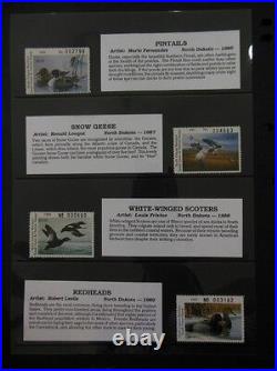 USA Collection of State Duck Stamps. All VF, MNH. Total Face Value $230.00