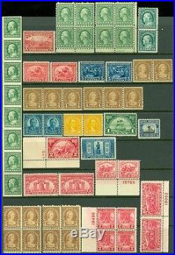USA Grouping of 20th Century. All MNH in varying quantities Fresh lot Cat $803