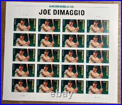 US BASEBALL ALL-STARS 5 Sheets of 20 STAMPS FOREVER Mint Never Hinged