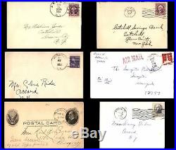 US Box of 742 Postal History Covers & Cards All Scanned