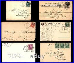US Box of 742 Postal History Covers & Cards All Scanned