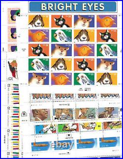 US SHEETS MNH COLLECTION-ALL 32c-FV 362.24