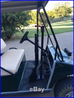 UTV Side By Side Golf Cart Gun Rack Fits ALL Models and Years Adjustable Height
