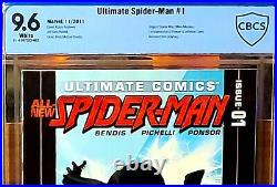Ultimate Comics All New Spider-Man #1 CBCS 9.6(not CGC)Miles Morales Origin