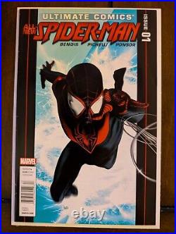 Ultimate Comics All-New Spider-Man 1 NEWSSTAND? Miles Morales Marvel 2011