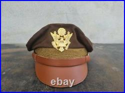 United States US Army crusher HAT Military Officer Uniform Cap All sizes