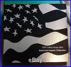 Us Mint Silver Proof American Legacy Collections All Four 2005 2006 2007 2008
