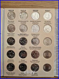 Us National Parks Quarters Full Collection 2010 2021 All 56 Quarters