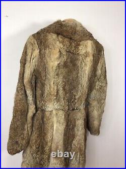 VINTAGE Fur Coat Womens Small