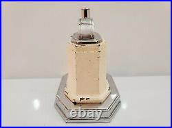 VINTAGE WORKING RONSON OCTETTE TOUCH-TIP TABLE LIGHTER 1930s, ALL ORIGINAL