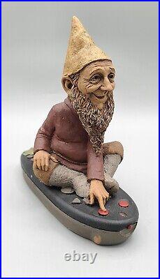 VTG SIGNED Cairne Tom Clark Showtime 1997 Gnome Sculpture 62/5324 7×7