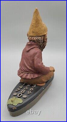 VTG SIGNED Cairne Tom Clark Showtime 1997 Gnome Sculpture 62/5324 7×7