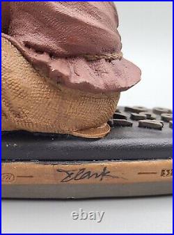 VTG SIGNED Cairne Tom Clark Showtime 1997 Gnome Sculpture 62/5324 7×7