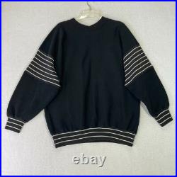 VTG United States Army Black Sweatshirt Size L Jostens USA Made Black Pullover