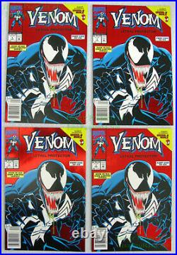 Venom Lethal Protector #1 x 4 1st Solo Series ALL NEWSSTAND Variants Spider-Man