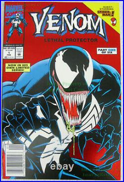 Venom Lethal Protector #1 x 4 1st Solo Series ALL NEWSSTAND Variants Spider-Man