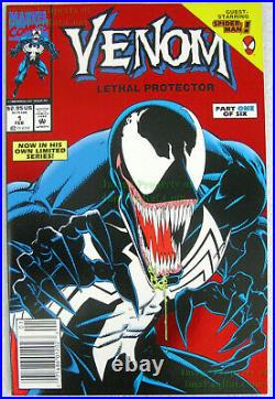 Venom Lethal Protector #1 x 4 1st Solo Series ALL NEWSSTAND Variants Spider-Man