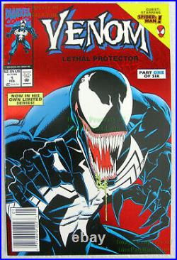 Venom Lethal Protector #1 x 4 1st Solo Series ALL NEWSSTAND Variants Spider-Man