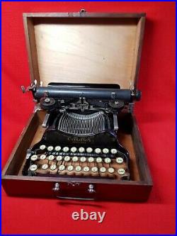 Vintage 1932 CORONA SPECIAL Folding Portable Typewriter All Working