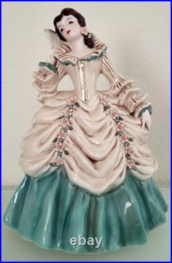 Vintage 1950's Florence Ceramics Rhett & Amelia Porcelain Figurines Pasadena