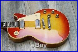 Vintage! 1973 Gibson Les Paul Deluxe All Original + OHSC Cherry Sunburst
