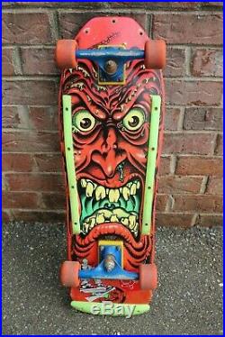 Vintage 1980s Skateboard-Santa Cruz Rob Roskopp Venture/G&S Bam Bam ALL ORIGINAL