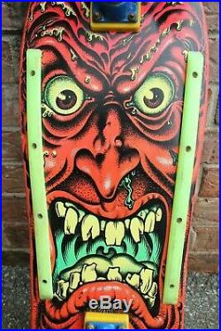 Vintage 1980s Skateboard-Santa Cruz Rob Roskopp Venture/G&S Bam Bam ALL ORIGINAL