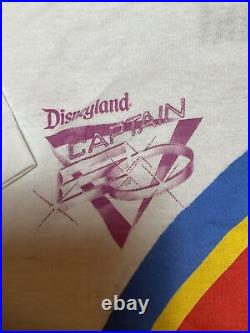 Vintage 1986 Disneyland Captain EO Premier Michael Jackson T-Shirt Med