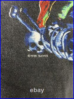 Vintage 1988 Slayer World Sacrifice Tour T-Shirt