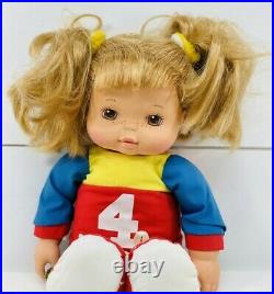 Vintage 1990 Playskool Kid Baby Doll Girl