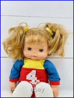 Vintage 1990 Playskool Kid Baby Doll Girl