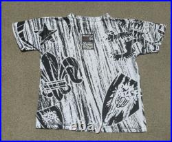 Vintage 1994 Adidas United States All Over Print World Cup T-Shirt
