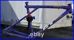 Vintage 1995 GT Zaskar 18 Mountain Bike Frame INK BLUE All Terra Hans Rey