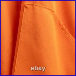 Vintage 70s Neon Orange US Hunting Jacket Size XL 54 Chest Made in the USA
