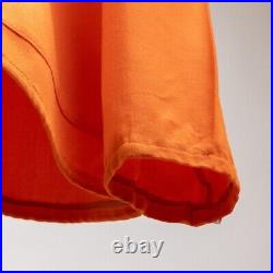 Vintage 70s Neon Orange US Hunting Jacket Size XL 54 Chest Made in the USA