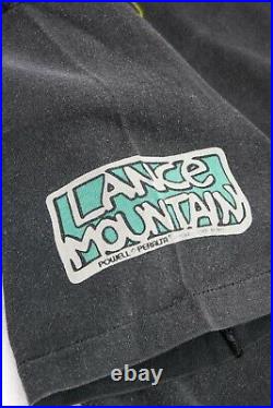 Vintage 80s Lance Mountain Powell Peralta Graphic T-Shirt Skateboard USA Size L