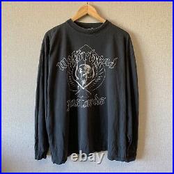 Vintage 90s Motorhead Bastards Longsleeve Shirt Tee XL Rare Lemmy Grunge