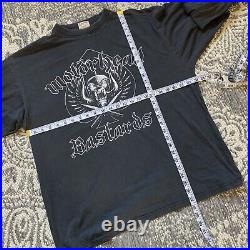 Vintage 90s Motorhead Bastards Longsleeve Shirt Tee XL Rare Lemmy Grunge