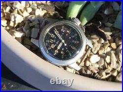 Vintage Bulova A17A Navigation Hacking Military Pilots All Original Men's Watch