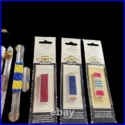 Vintage Collection 21 All Original US USA United States Military Bars/Robbins